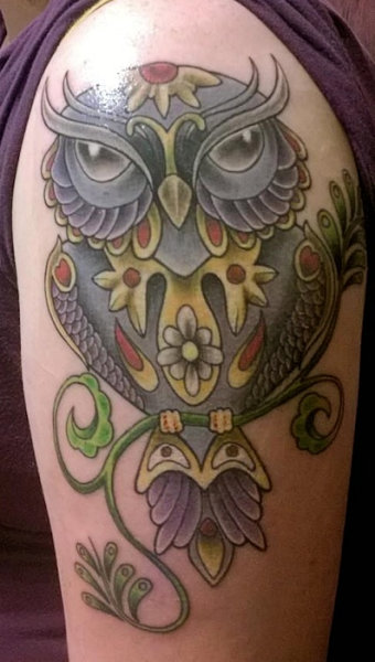 Owl tattoo