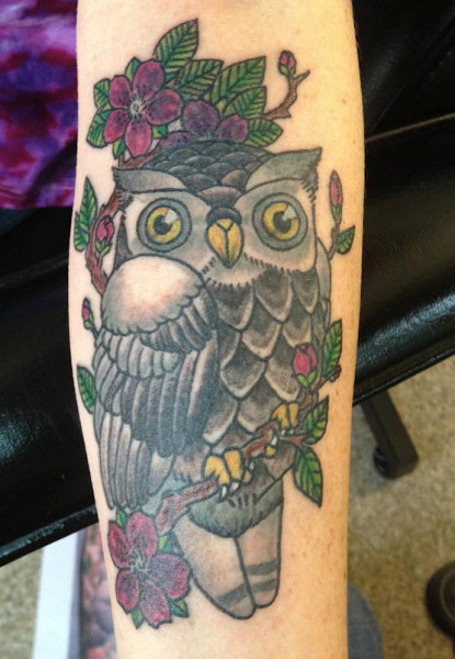 Owl tattoo