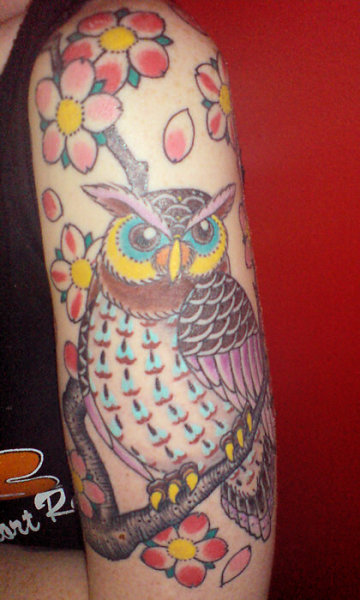 Owl tattoo