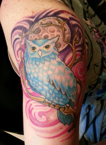 Owl tattoo