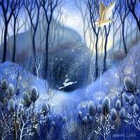LARGER print of "The Early Hours" by Amanda Clark - Fairy tale art and illustratio...