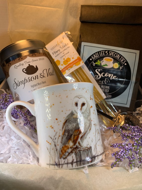 Scottish Gift Box, Owl Mug