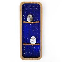 Owls Under the Snow | Surprising 3-D Painting with Beautifully Hand Painted Owls on Pebbles ...