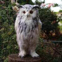 Needle Felted  Owl. Eagle Owl .