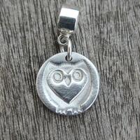 Pandora silver owl charm