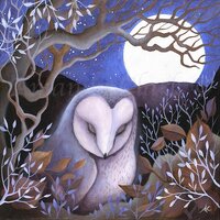 Owl Print "Aura" by Amanda Clark - Limited Edition, Fairy Tale