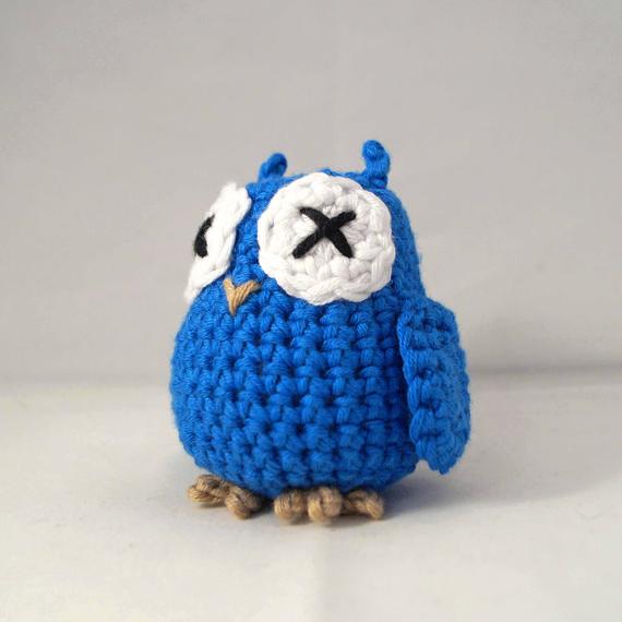 Medium Crocheted Owl