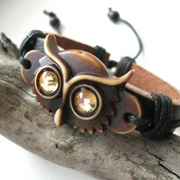Owl bracelet / Wristband