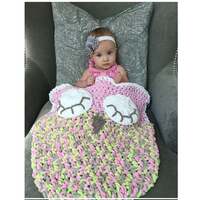Crochet Pattern for Owl Car Seat Cozy