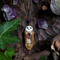 Barn Owl Pendant