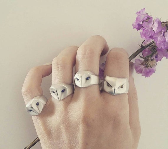 Animal Owl Ring