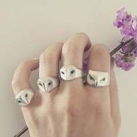 Animal Owl Ring