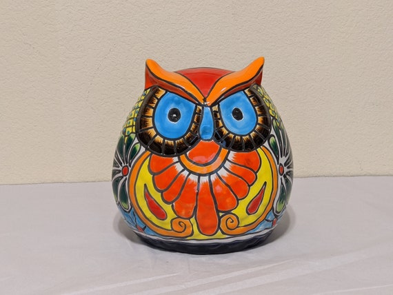 Ceramic Owl Planter, Talvera Pottery