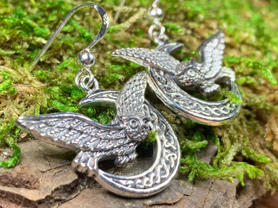 Celtic Owl Earrings