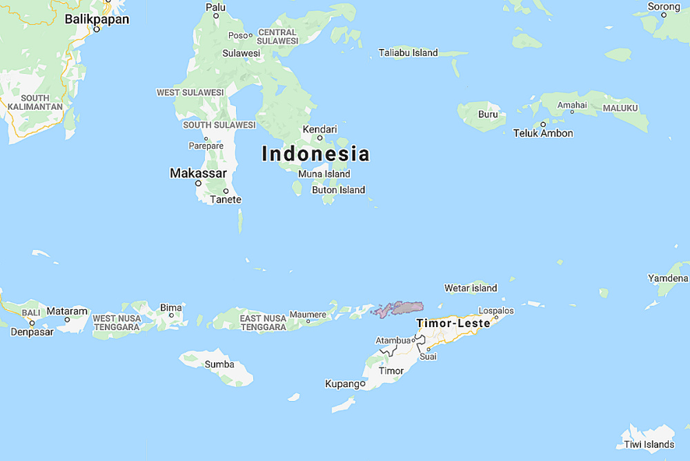 Range of Alor Boobook (Ninox plesseni)