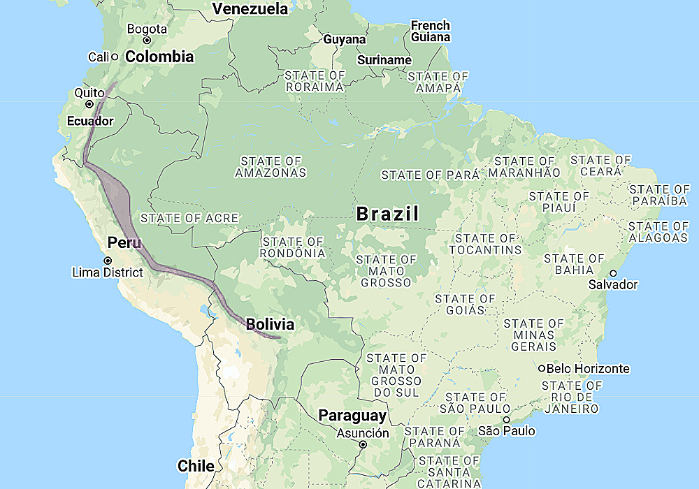 Range of Band-bellied Owl (Pulsatrix melanota)