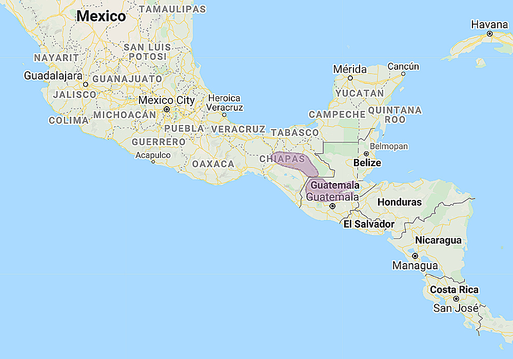 Range of Bearded Screech Owl (Megascops barbarus)