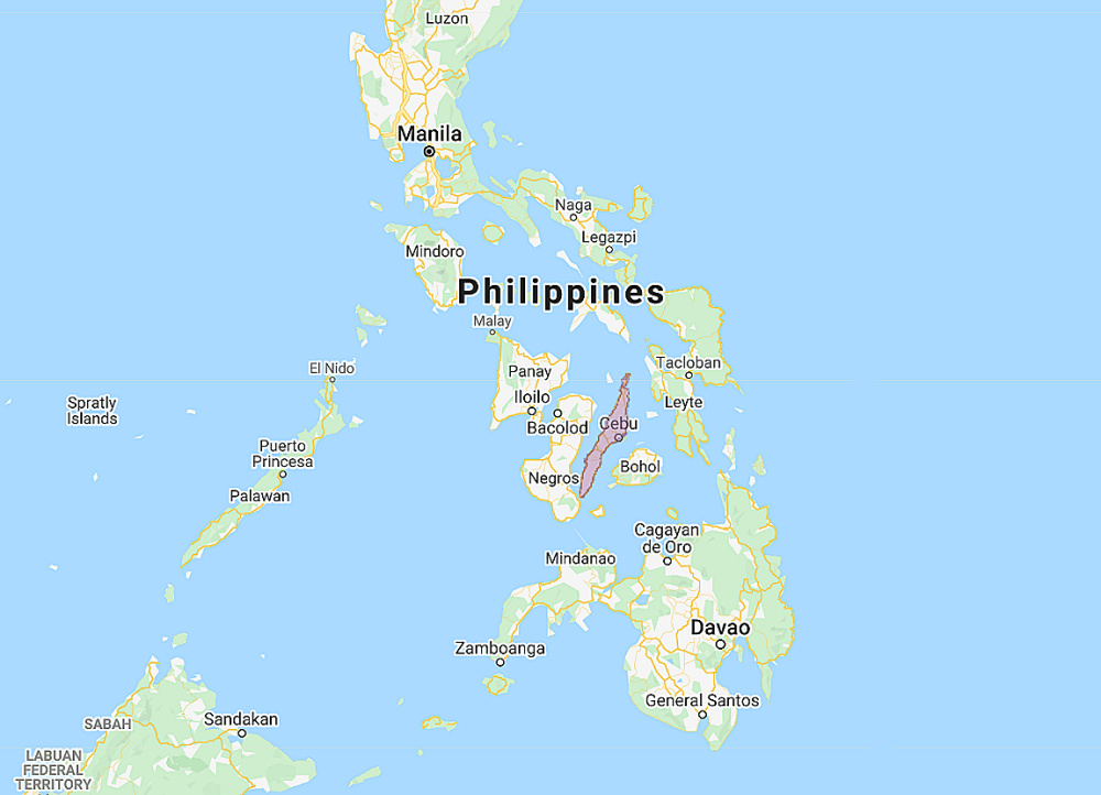 Range of Cebu Hawk Owl (Ninox rumseyi)