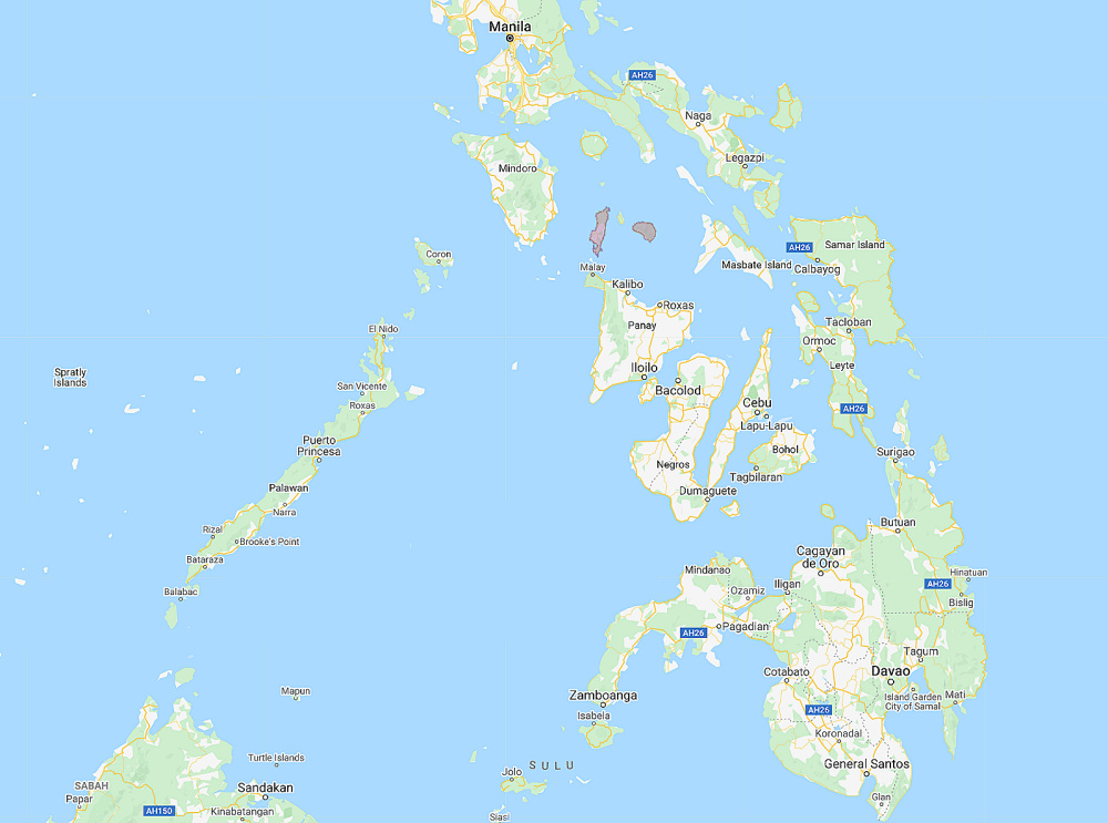 Range of Romblon Hawk Owl (Ninox spilonotus)