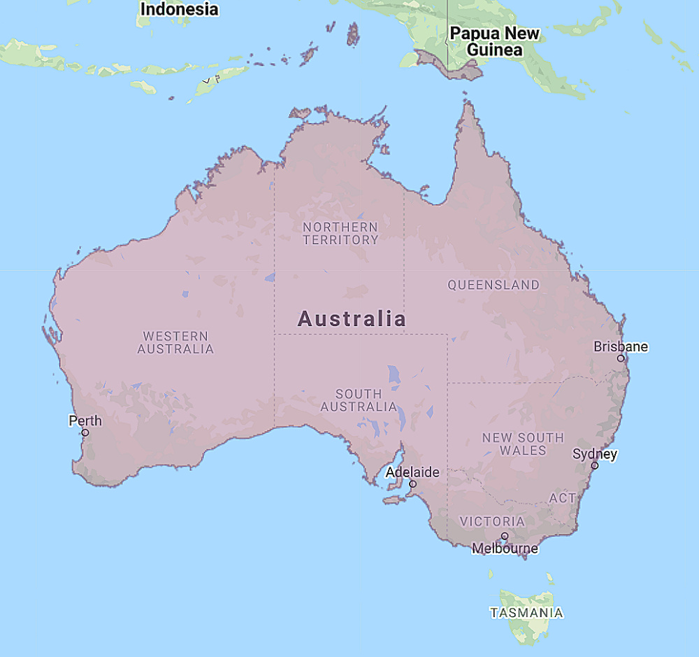 Range of Australian Boobook (Ninox boobook)