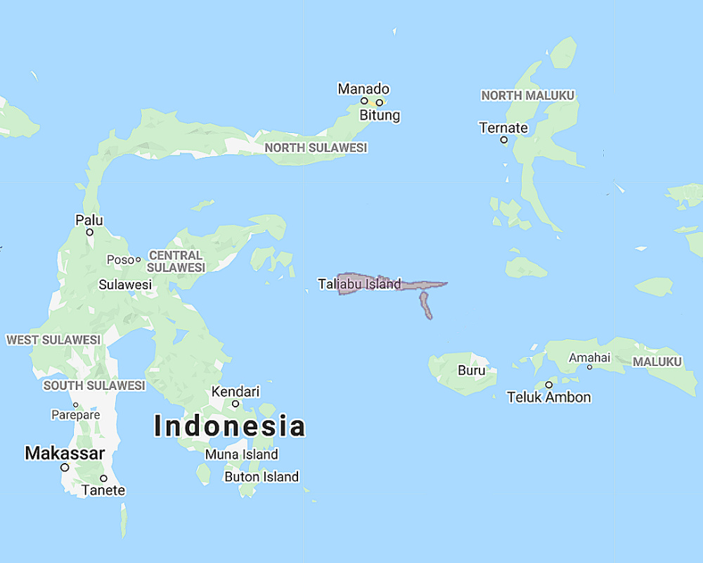 Range of Sula Scops Owl (Otus sulaensis)